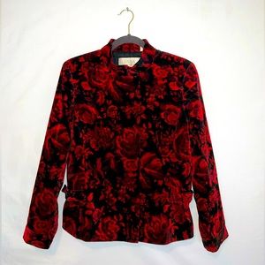 Dana Buchman Floral Pantsuit